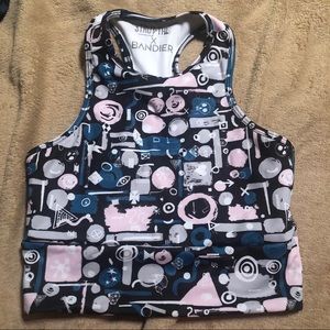 Bandier crop workout tank